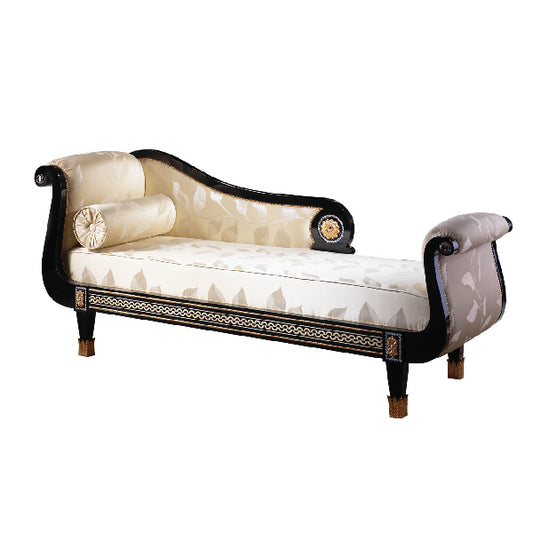 Elegant Chaise Lounge with Luxurious Detailing