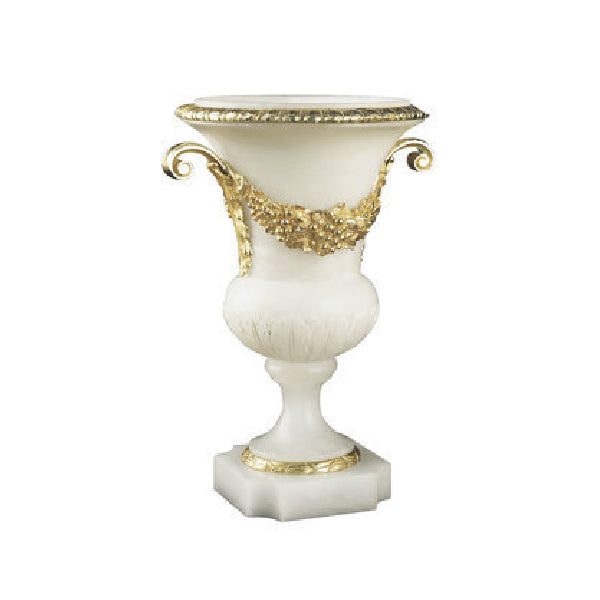 Elegant Alabaster Urn: A Stunning Blend of Artistry and Grace