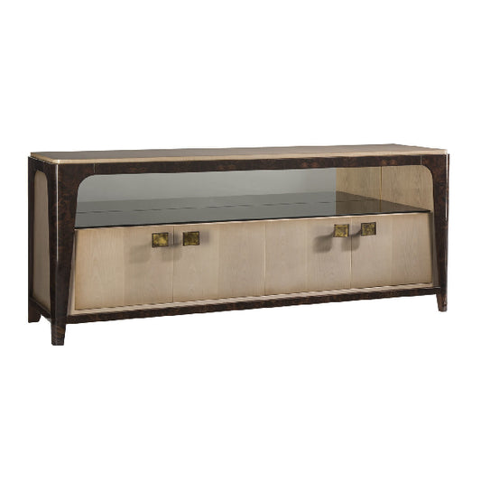 Stylish Media Console with Contemporary Design