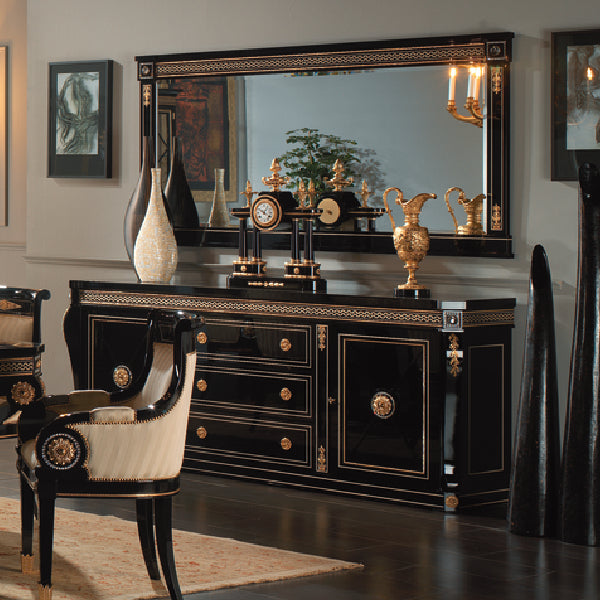 Grand Rectangular Mirror: A Luxurious Centerpiece