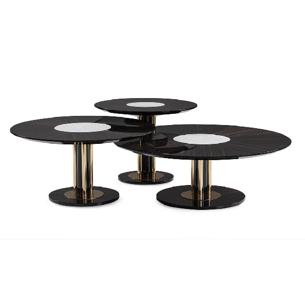 Elegant Round Dining Table with Contemporary Design