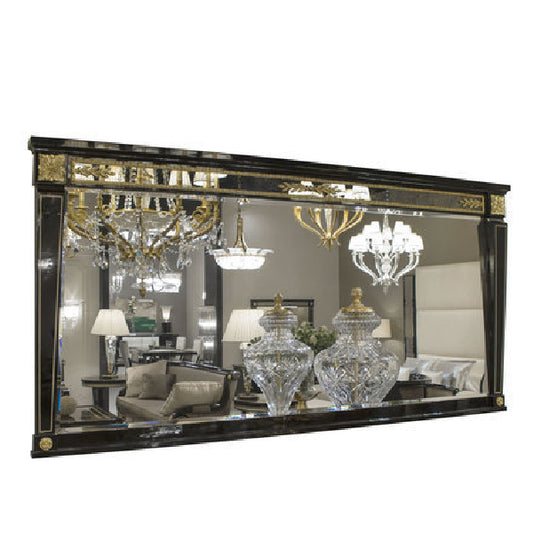 Opulent Rectangular Mirror: A Statement of Luxury and Elegance