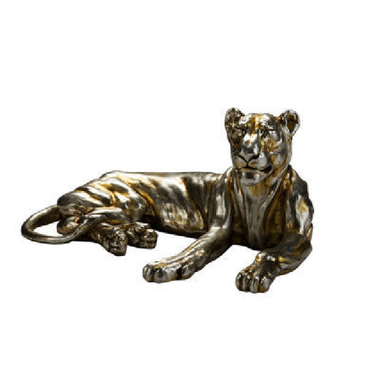 Majestic Lion Sculpture: A Symbol of Strength and Elegance