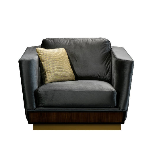 Contemporary Armchair with Luxurious Upholstery and Modern Design