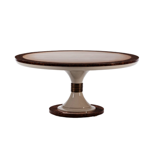 Chic Round Dining Table with Elegant Design and Unique Features