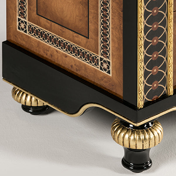 Chic Chest of Drawers with Unique Design and Rich Detailing