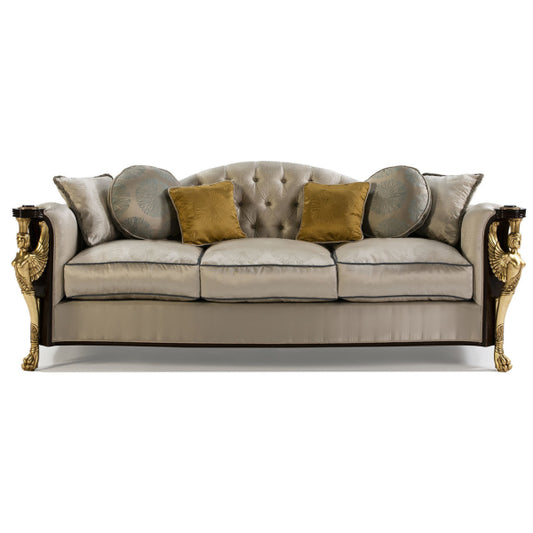 Elegant Sofa with Luxurious Detailing and Timeless Design