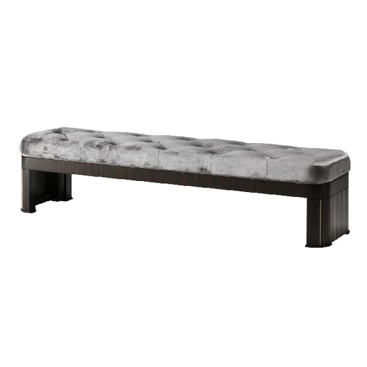 Contemporary Upholstered Bench with Elegant Detailing