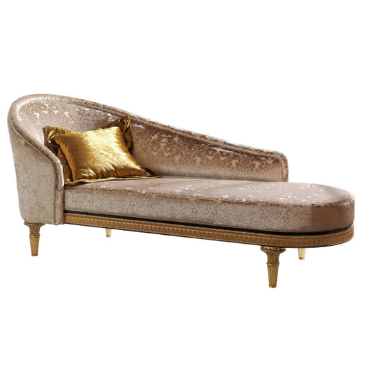 Exquisite Chaise Lounge with Opulent Detailing