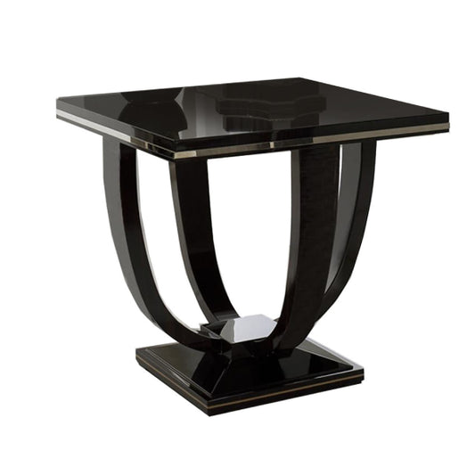 Sophisticated Square Side Table with Elegant Design