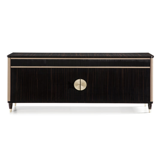 Stylish Media Console with Elegant Detailing