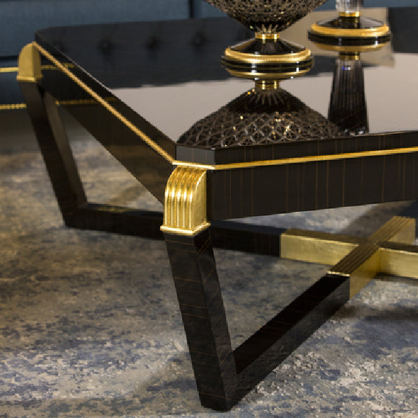 Sophisticated Coffee Table with Exquisite Detailing and Modern Elegance