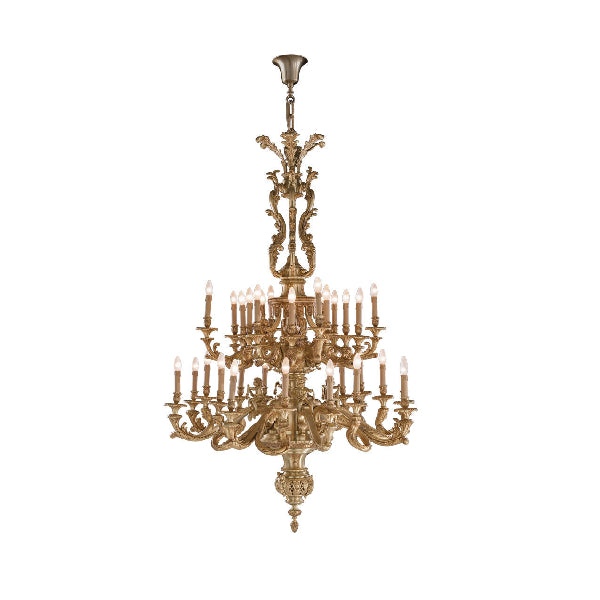 Grand Baroque Chandelier: A Luxurious Statement Piece