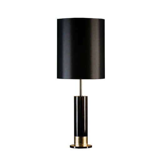 Chic Black and Gold Table Lamp for Modern Interiors