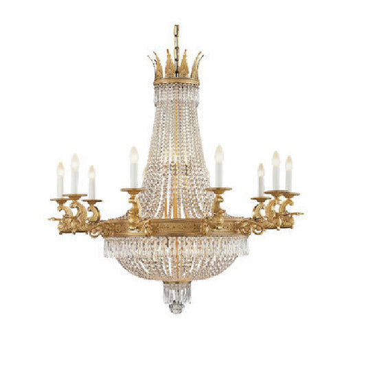 Majestic Crystal Chandelier: A Statement of Grandeur