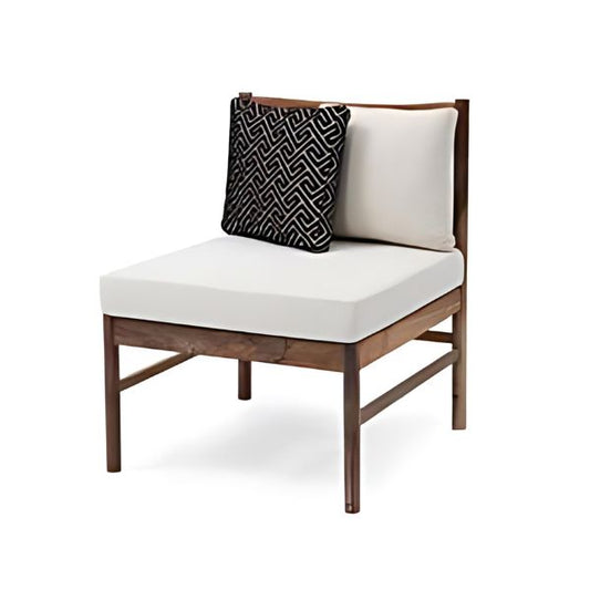 Chic Versatility: The Contemporary Wooden Accent Chair