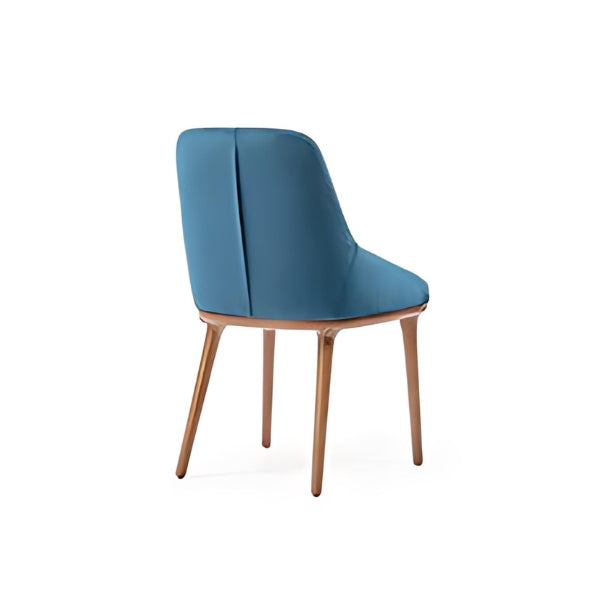 Luxurious Teal Upholstered Armchair with Wooden Legs: A Stylish Fusion of Comfort and Elegance