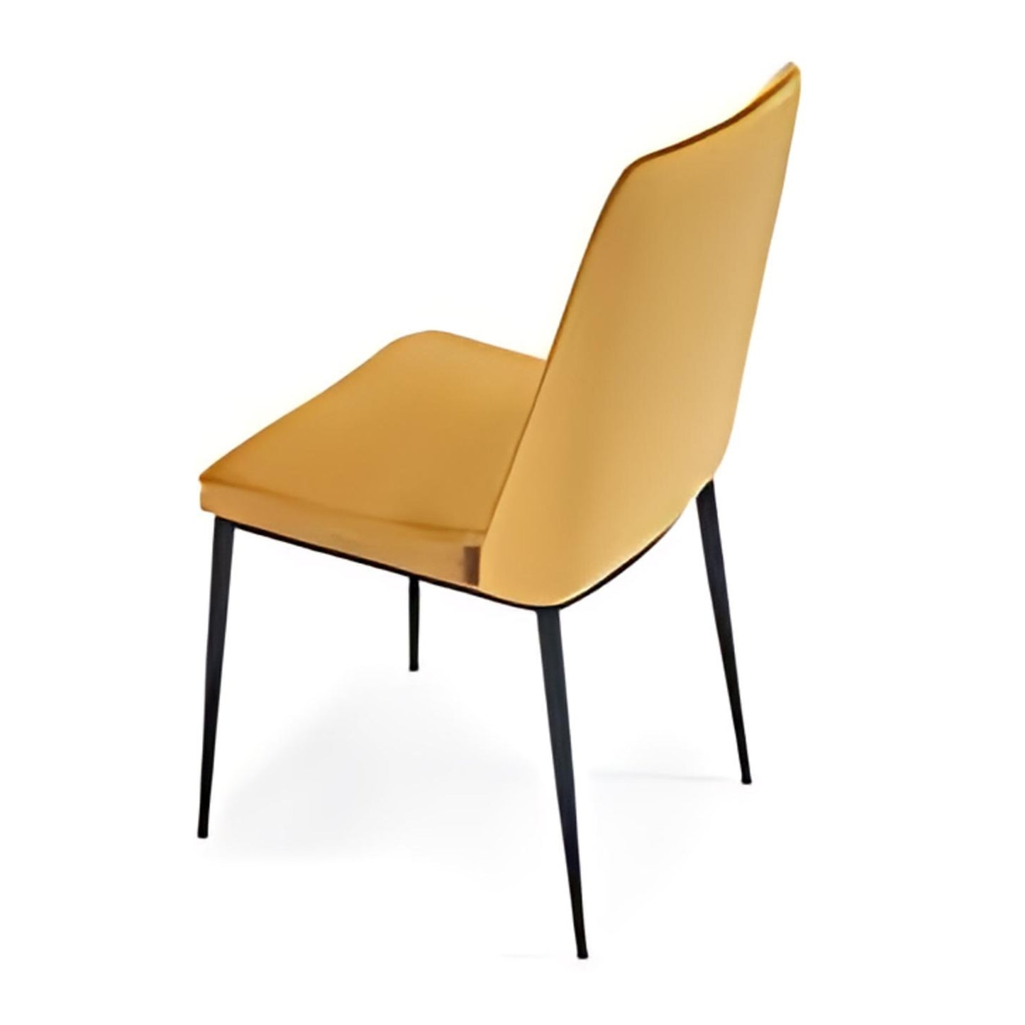 Modern Mustard Upholstered Dining Chair: A Stylish Blend of Comfort and Design