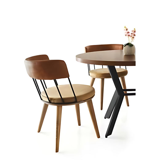 Contemporary Round Dining Set: A Blend of Comfort and Style