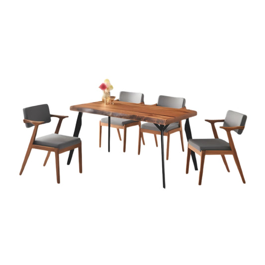 A Stylish Dining Set: Blending Elegance and Functionality