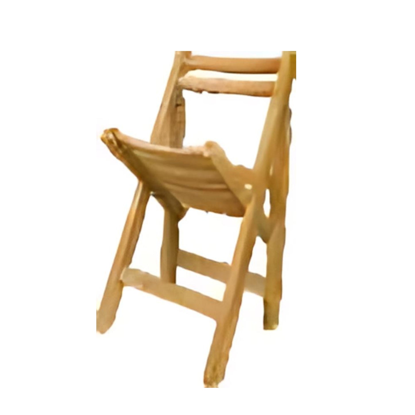 Compact Solid Wood Folding Chair